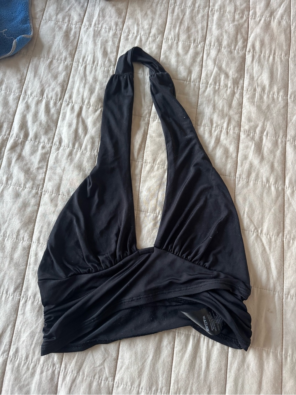 Urban Outfitters Black Halter Bikini Top